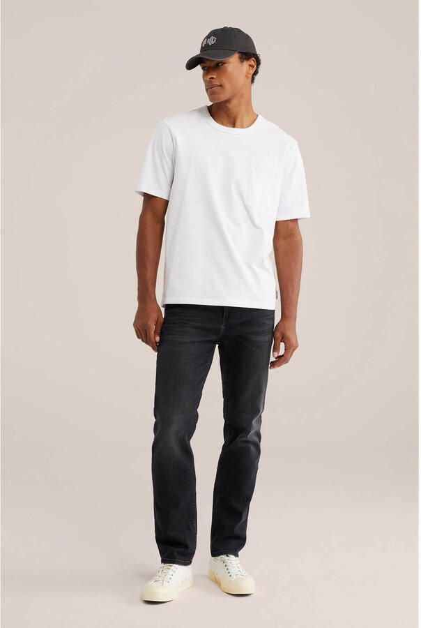 WE Fashion slim fit jeans zwart - Foto 3