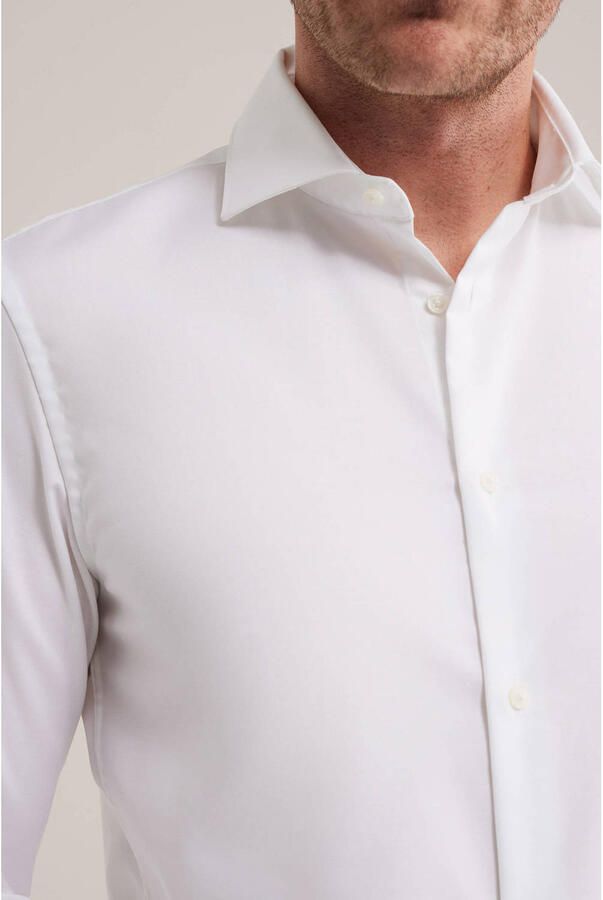 WE Fashion slim fit overhemd white uni - Foto 2