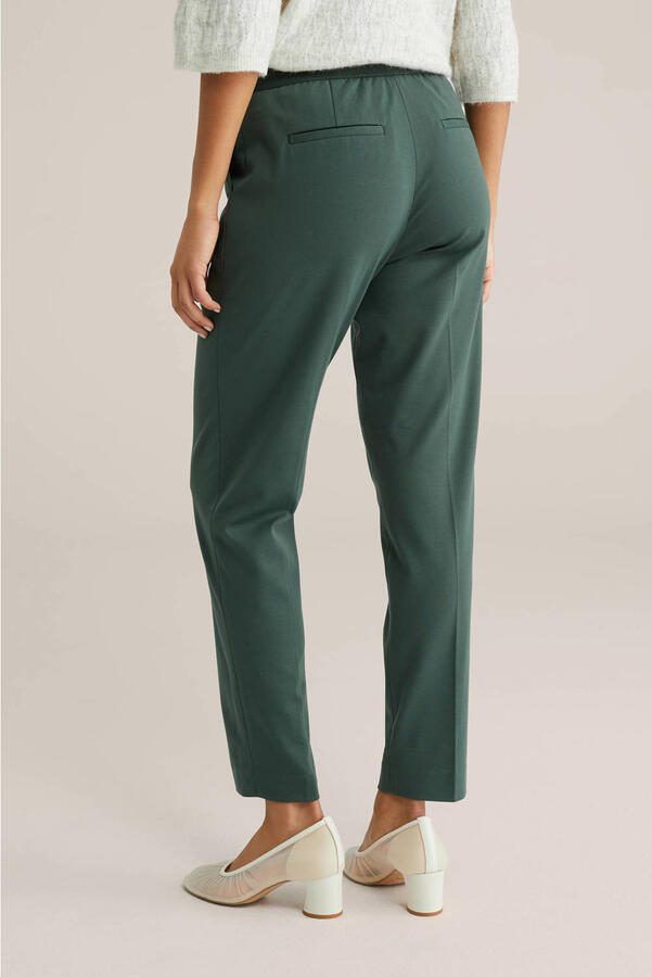 WE Fashion slim fit pantalon olijfgroen - Foto 2