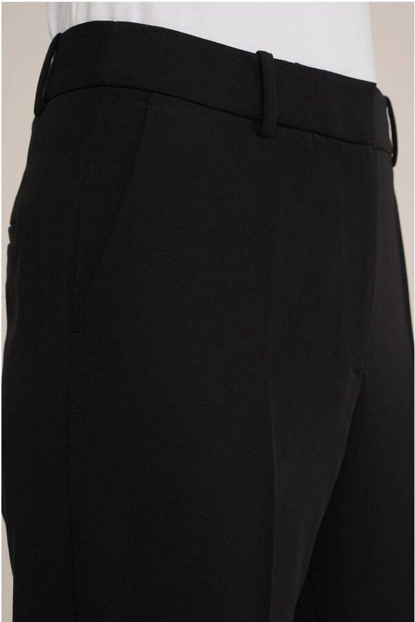 WE Fashion slim fit pantalon zwart - Foto 3