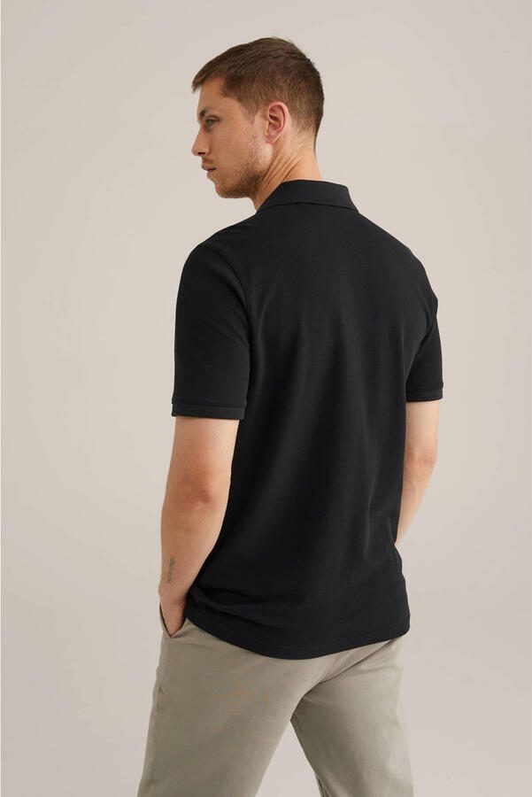 WE Fashion slim fit polo black uni - Foto 2