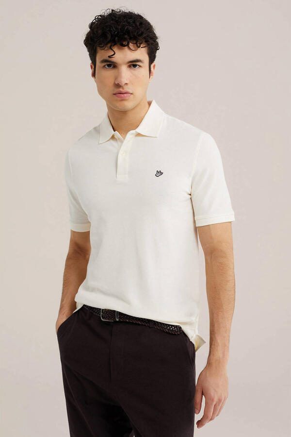 WE Fashion slim fit polo new ivory - Foto 2