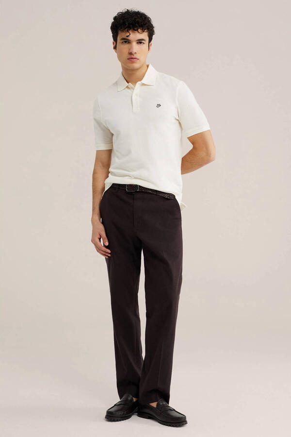 WE Fashion slim fit polo new ivory - Foto 3