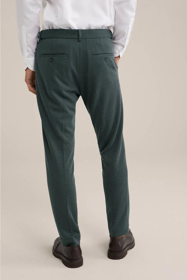 WE Fashion slim pantalon groen - Foto 1