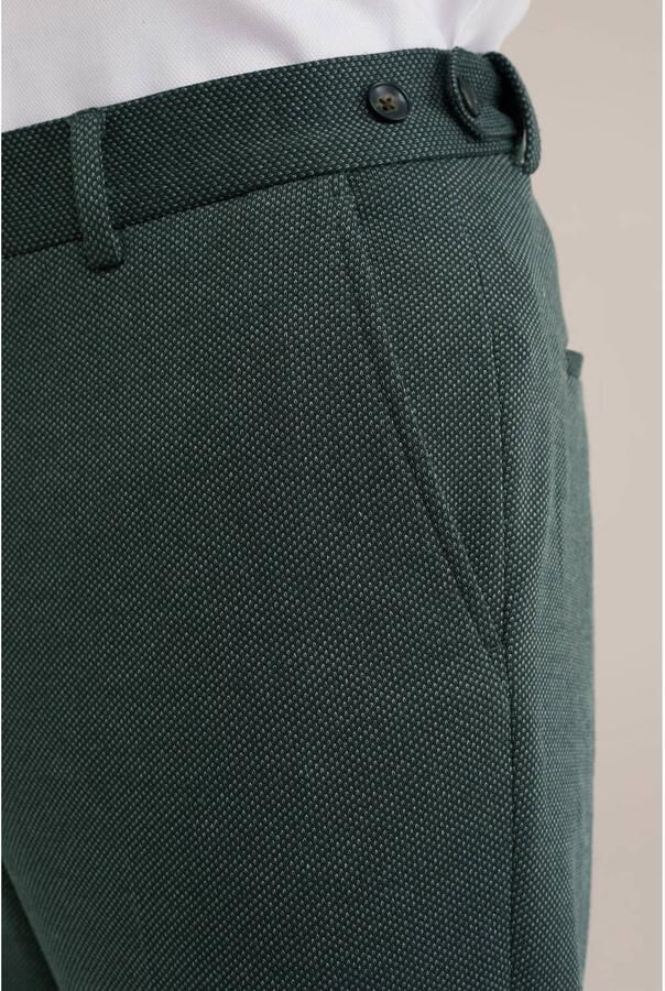 WE Fashion slim pantalon groen - Foto 2