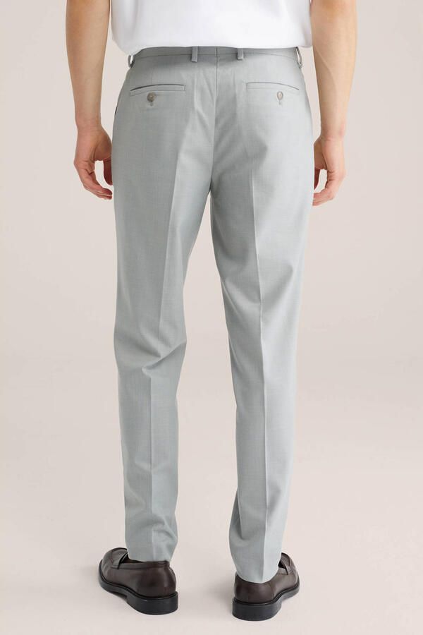 WE Fashion slim pantalon lichtgroen - Foto 2