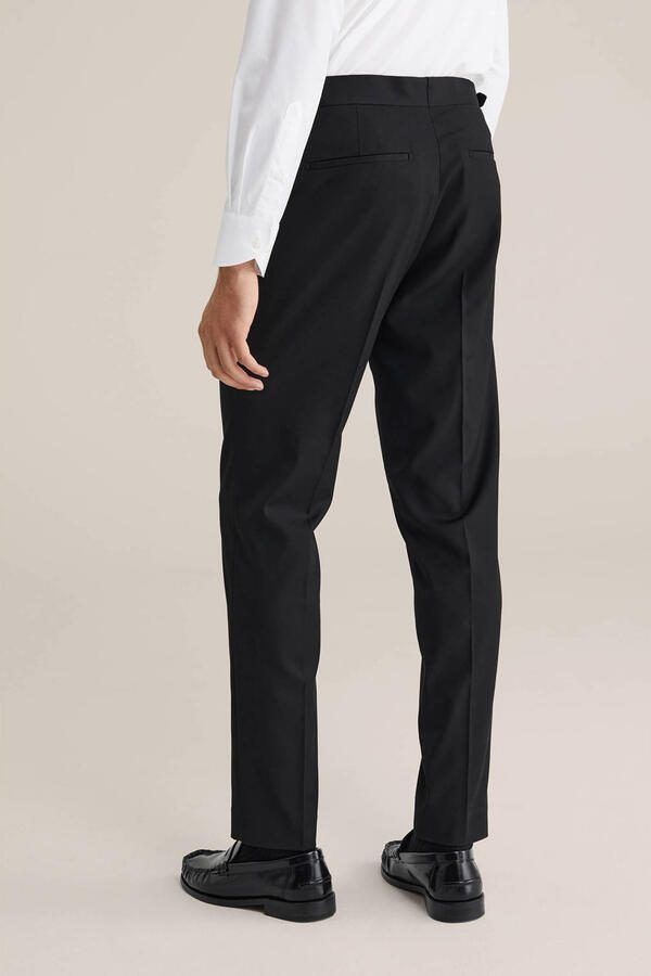 WE Fashion slim pantalon zwart - Foto 3