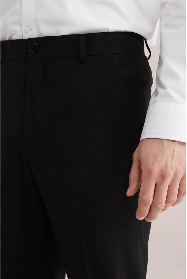 WE Fashion slim pantalon zwart - Foto 2