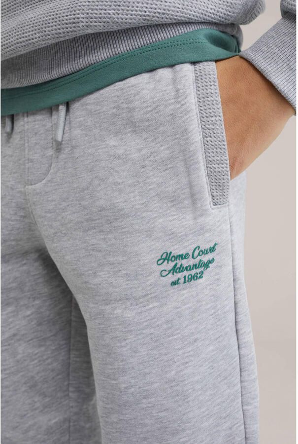 WE Fashion slim sweatpants grijs melange - Foto 2