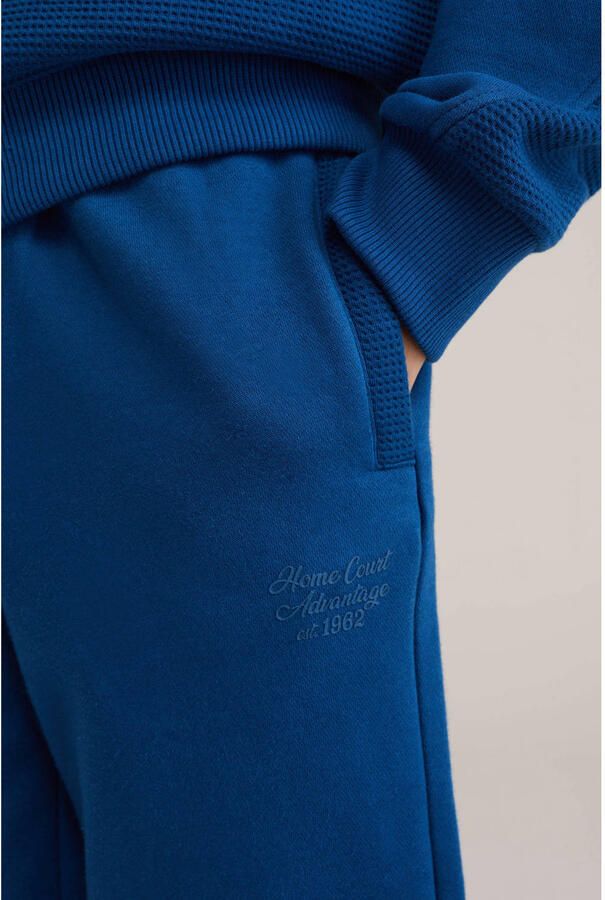 WE Fashion slim sweatpants marineblauw - Foto 2