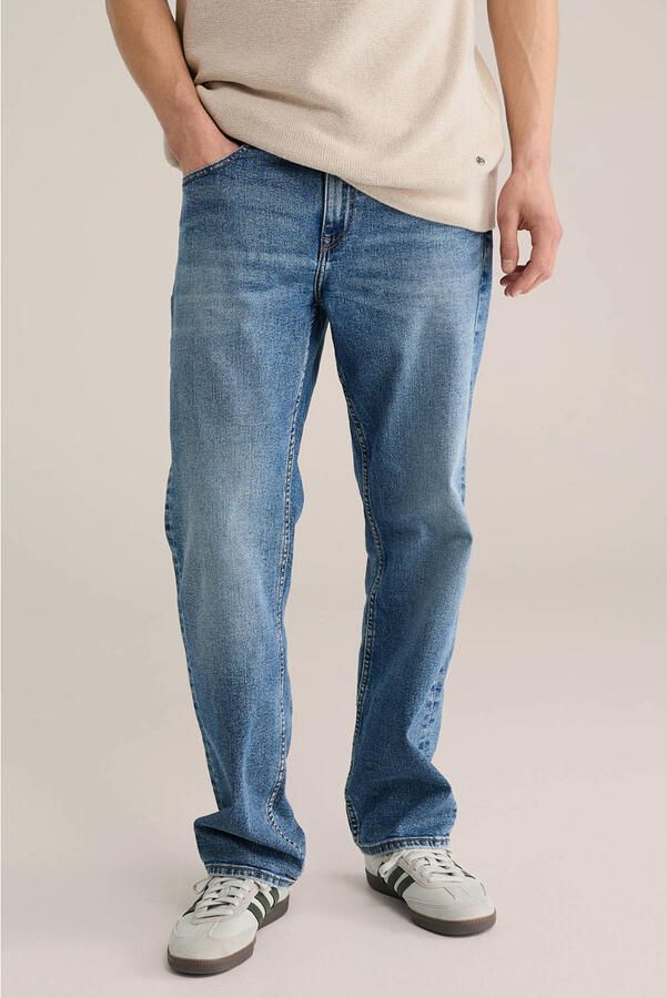 WE Fashion slim fit jeans mid blue