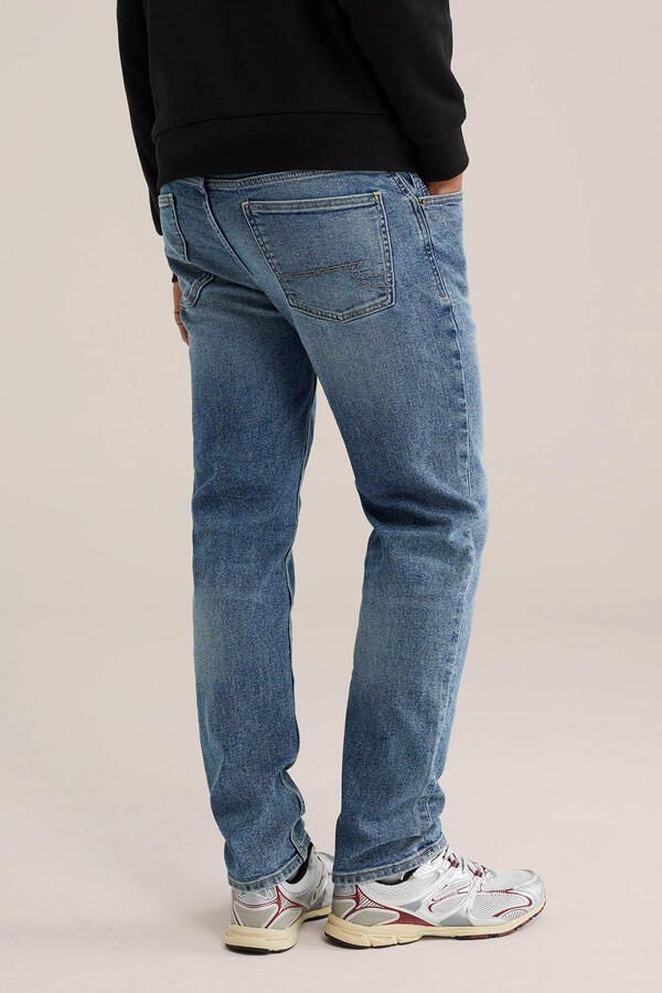 WE Fashion slim fit jeans mid blue - Foto 2
