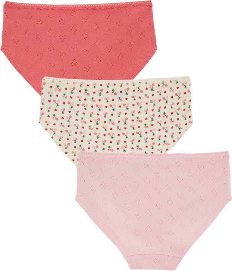 WE Fashion slip roze (set van 3)
