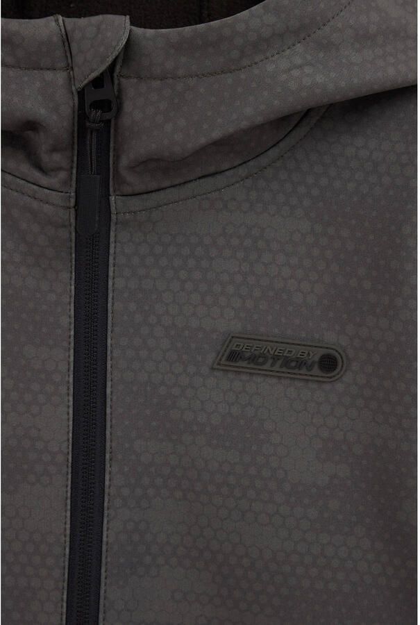 WE Fashion softshell jas antraciet - Foto 2