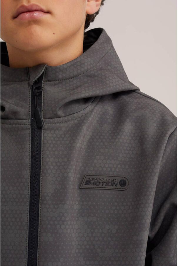 WE Fashion softshell jas antraciet - Foto 2