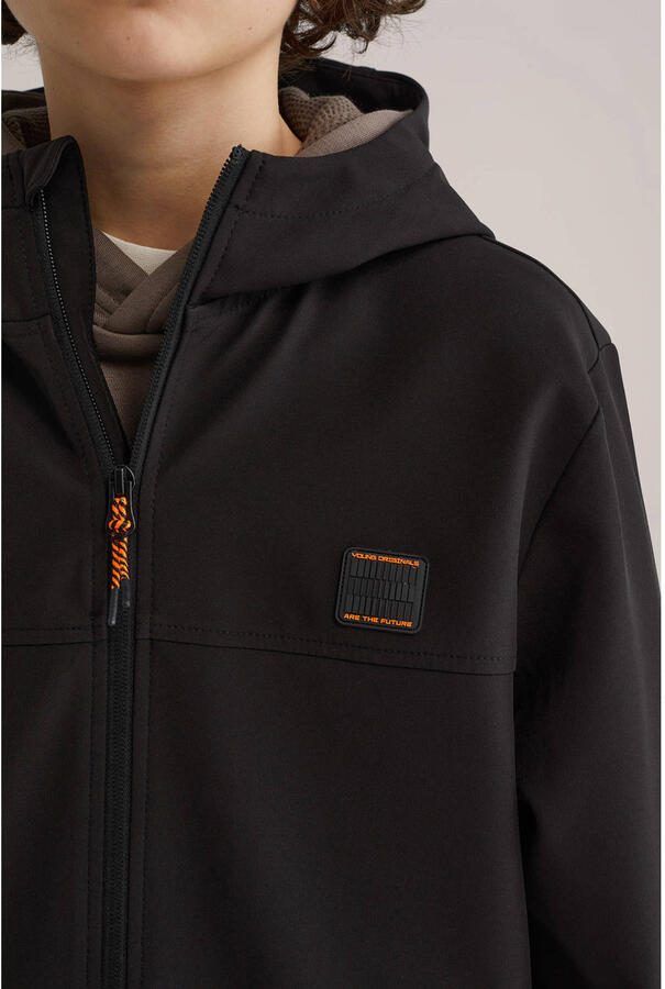WE Fashion softshell jas lente zwart - Foto 2