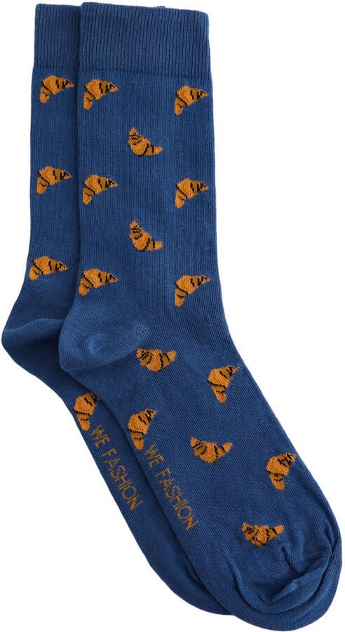 WE Fashion sokken blauw