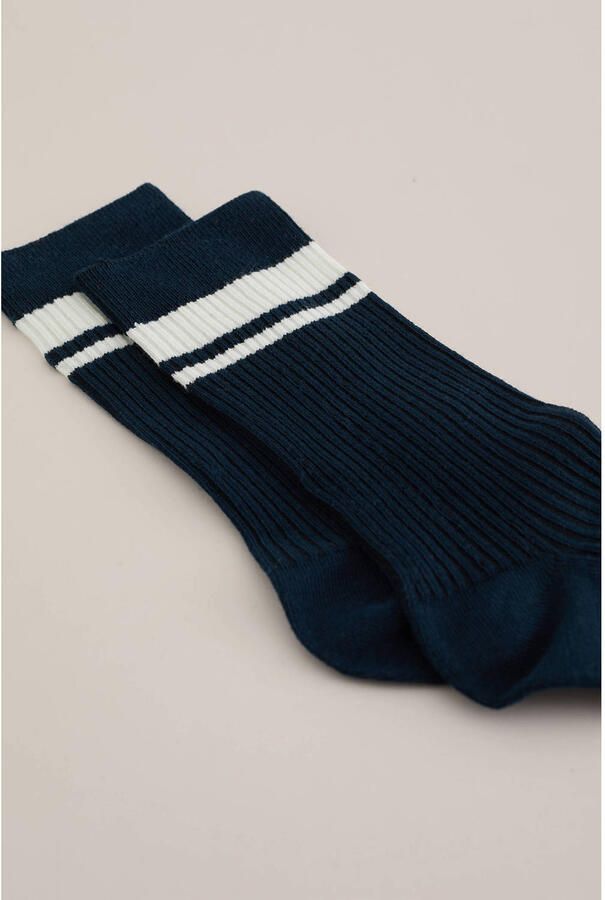 WE Fashion sokken donkerblauw - Foto 2