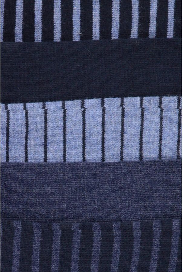 WE Fashion sokken blauw (set van 5) - Foto 3