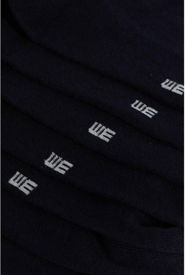 WE Fashion sokken donkerblauw (set van 7) - Foto 2