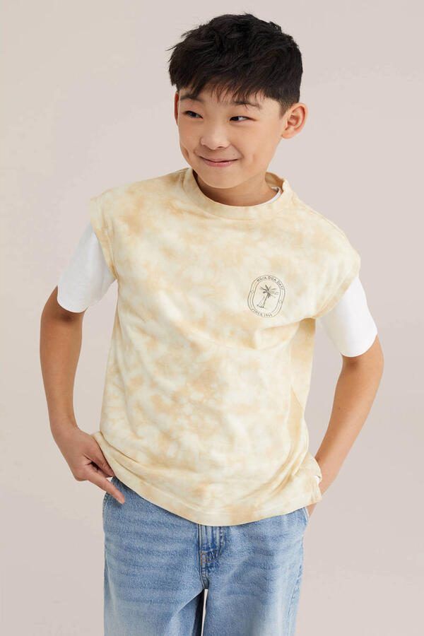 WE Fashion spencer lichtgeel - Foto 2