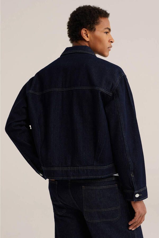 WE Fashion spijkerjas donkerblauw - Foto 2