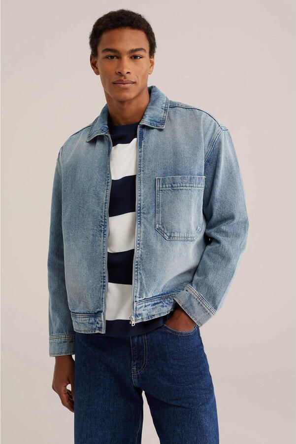 WE Fashion spijkerjas lichtblauw