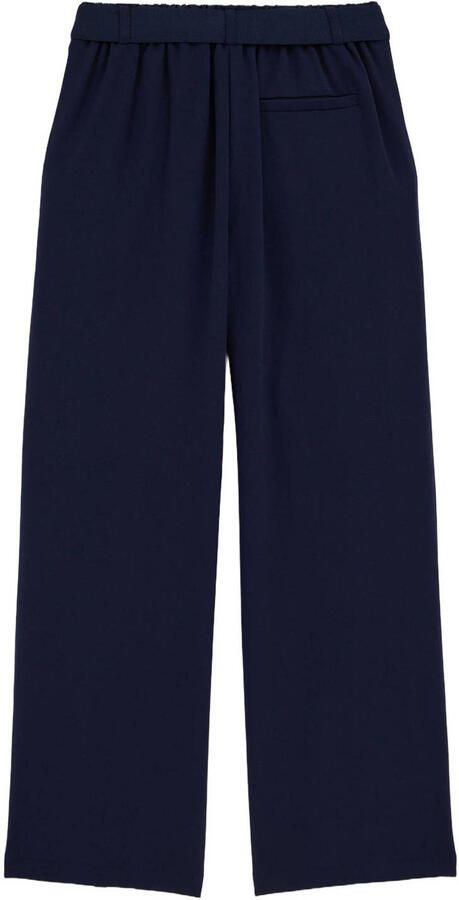 WE Fashion straight casual broek donkerblauw - Foto 3