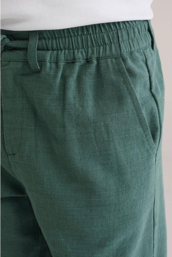 WE Fashion straight casual broek groen - Foto 2