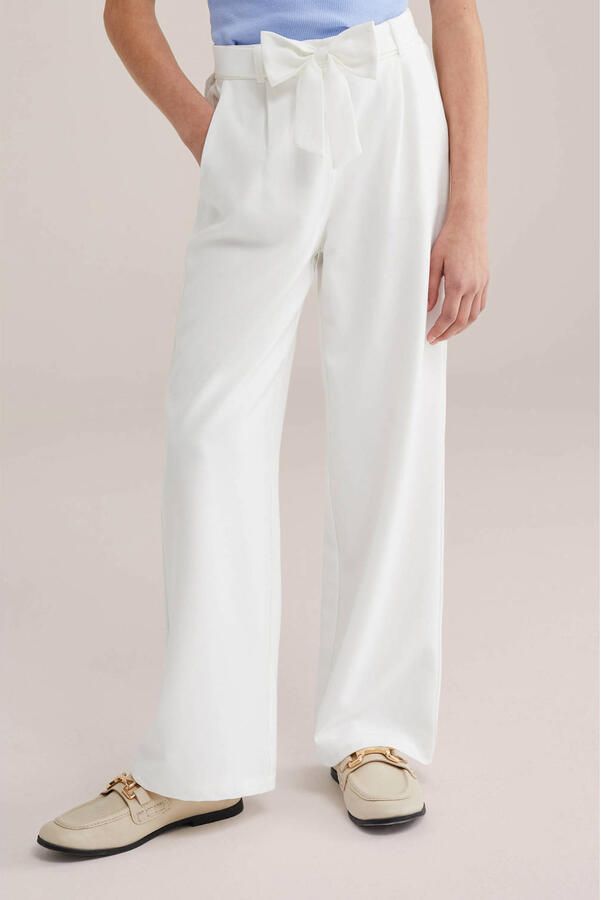 WE Fashion straight casual broek