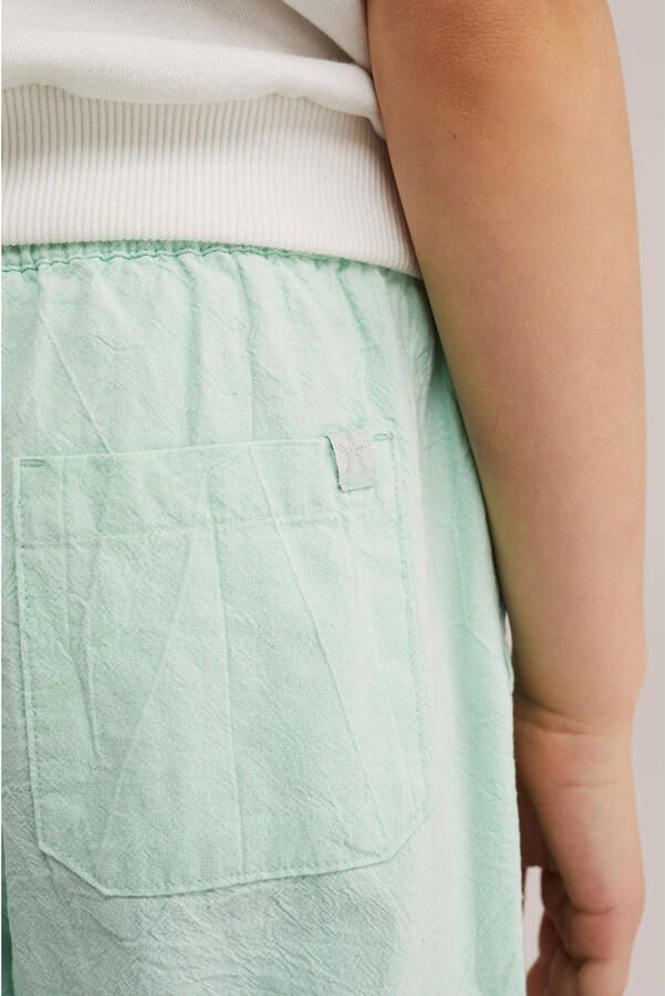 WE Fashion straight casual broek mintgroen - Foto 2