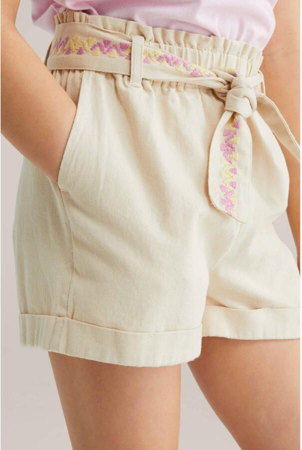WE Fashion straight casual short beige - Foto 2