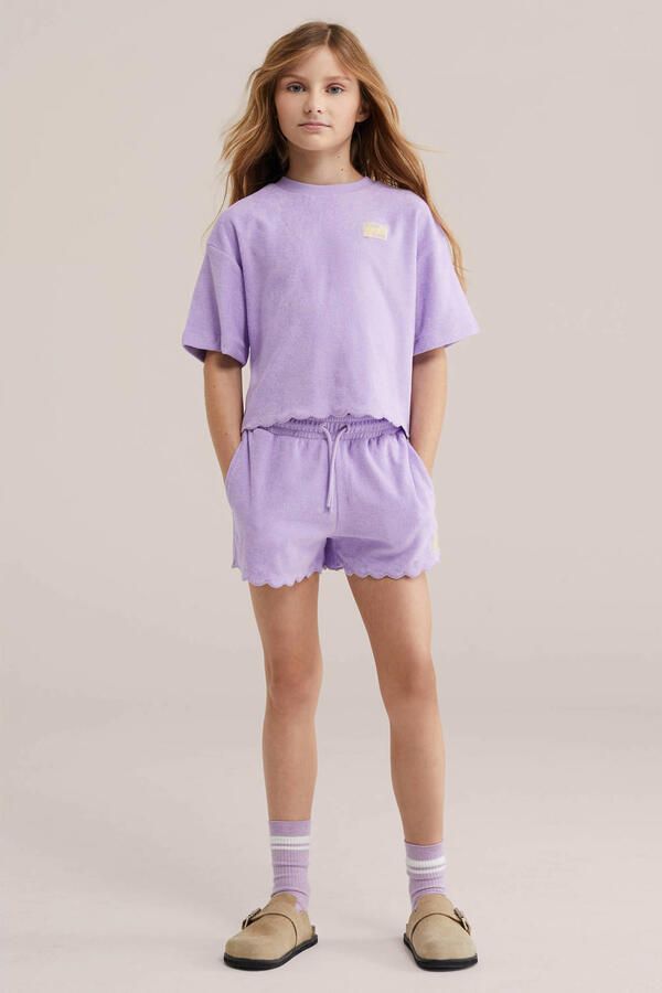 WE Fashion straight casual short lila - Foto 3