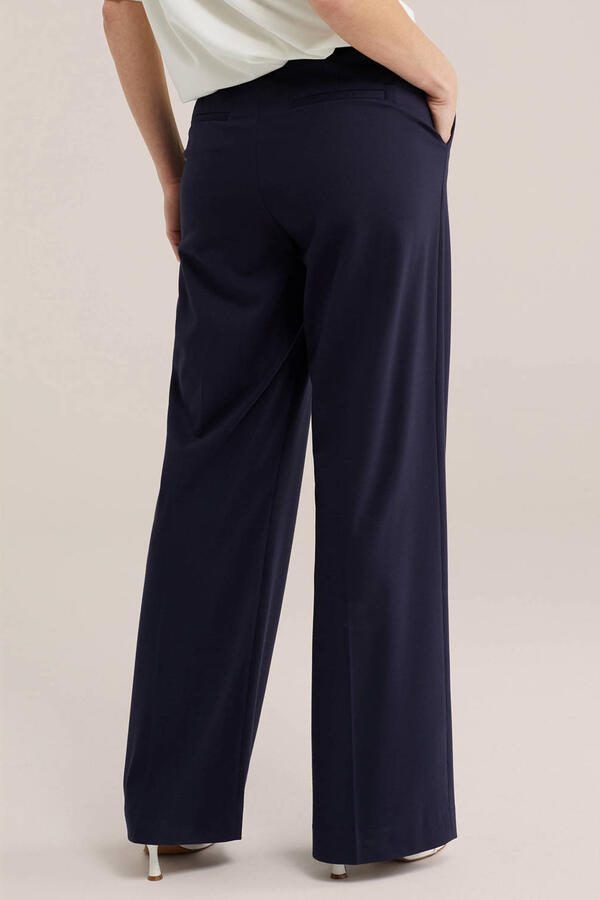 WE Fashion straight fit pantalon donkerblauw - Foto 3