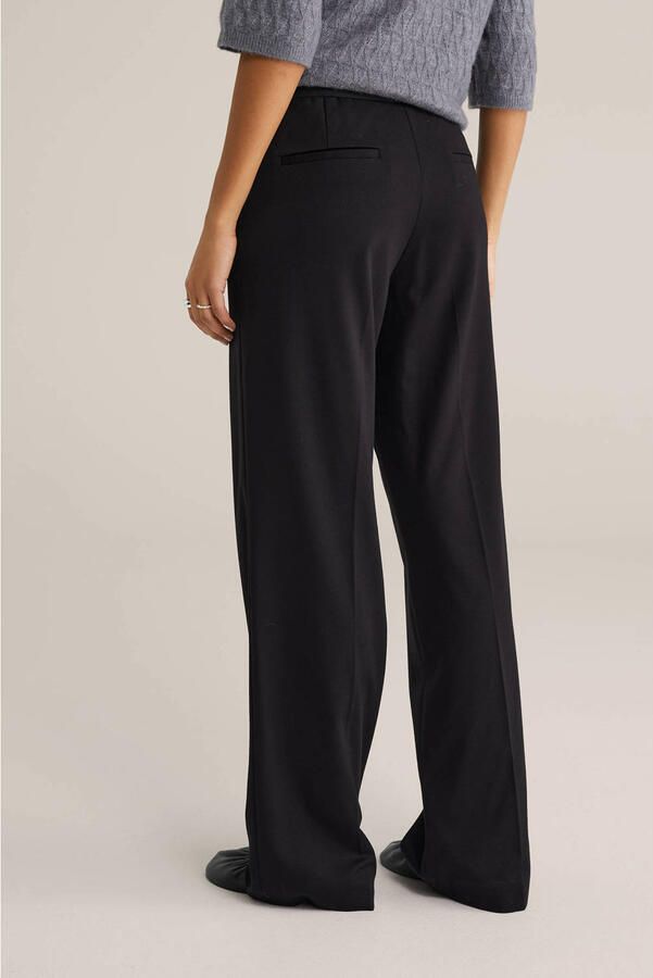 WE Fashion straight fit pantalon zwart - Foto 2