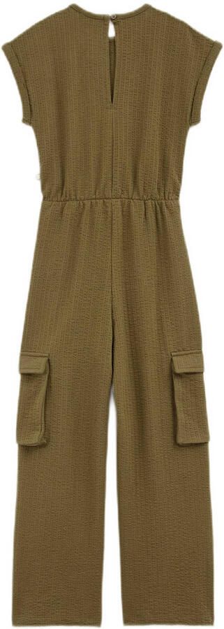 WE Fashion straight jumpsuit kaki - Foto 3