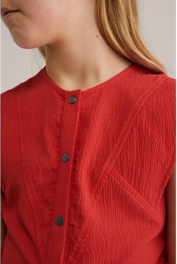 WE Fashion Straight jumpsuit rood - Foto 2