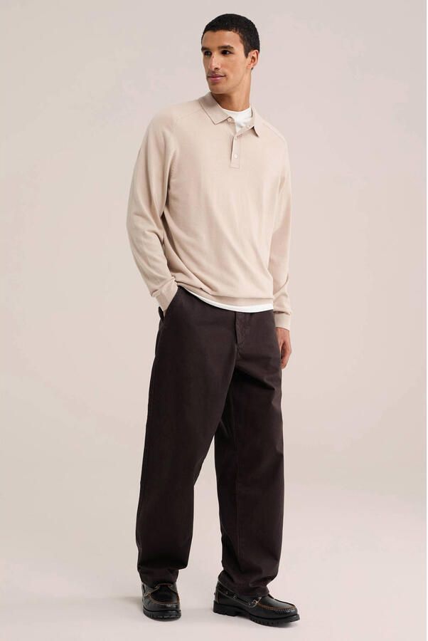 WE Fashion straight leg chino black coffee - Foto 2