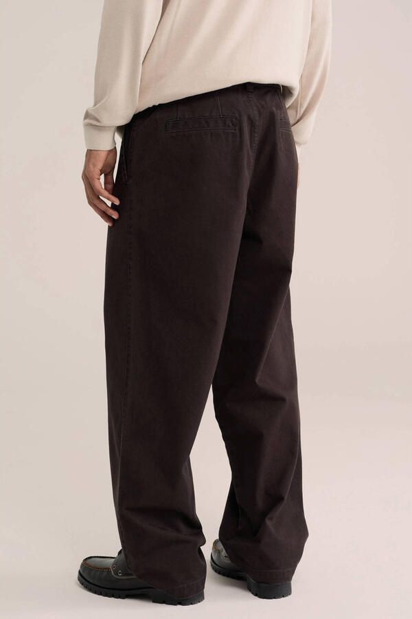 WE Fashion straight leg chino black coffee - Foto 3