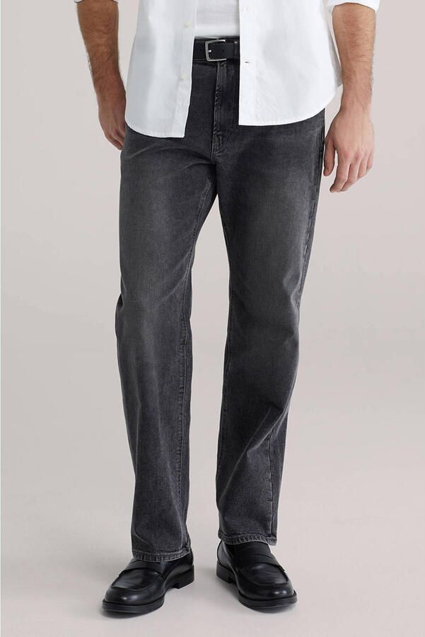 WE Fashion straight leg jeans black denim