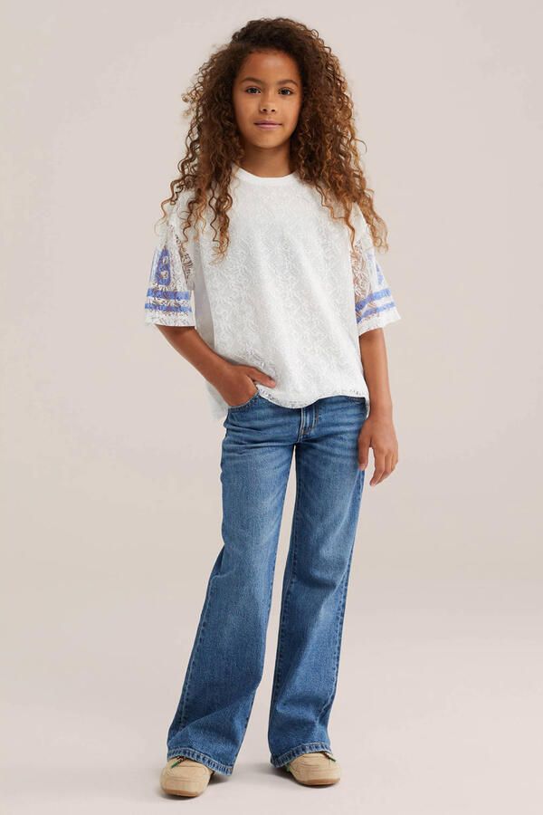 WE Fashion Blue Ridge straight leg jeans blauw - Foto 2