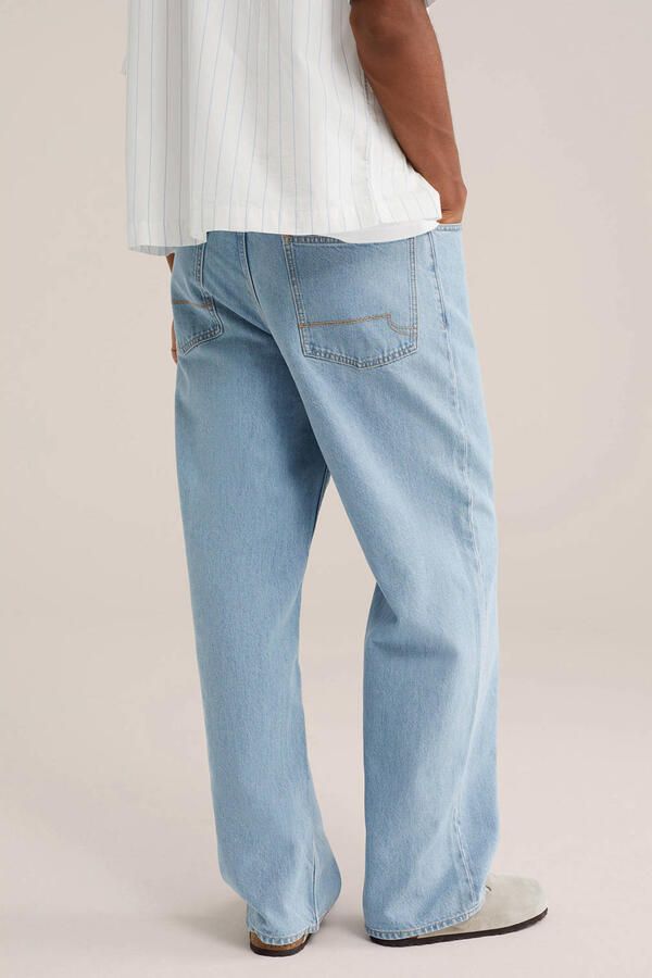 WE Fashion Blue Ridge straight leg loose fit jeans felblauw - Foto 2