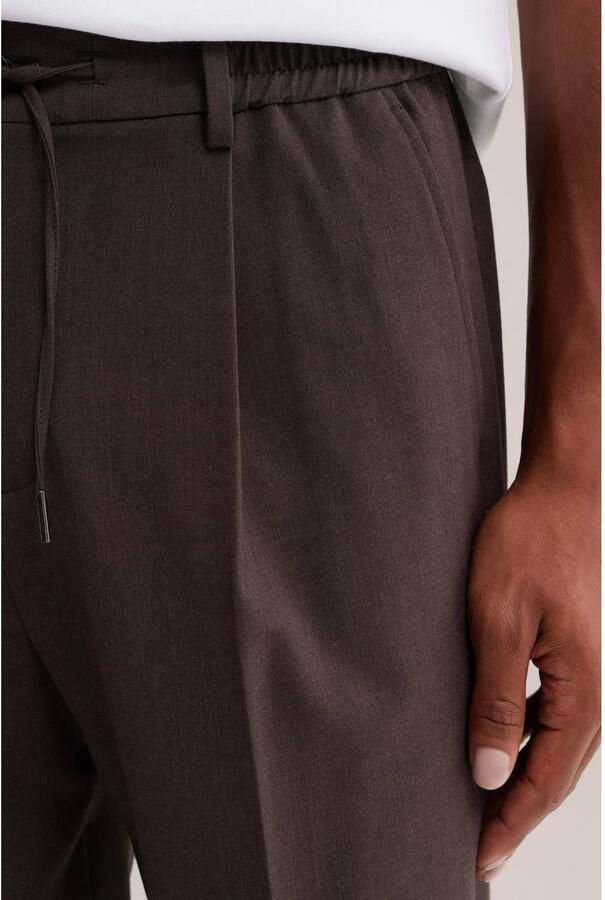 WE Fashion straight leg pantalon bruin - Foto 2