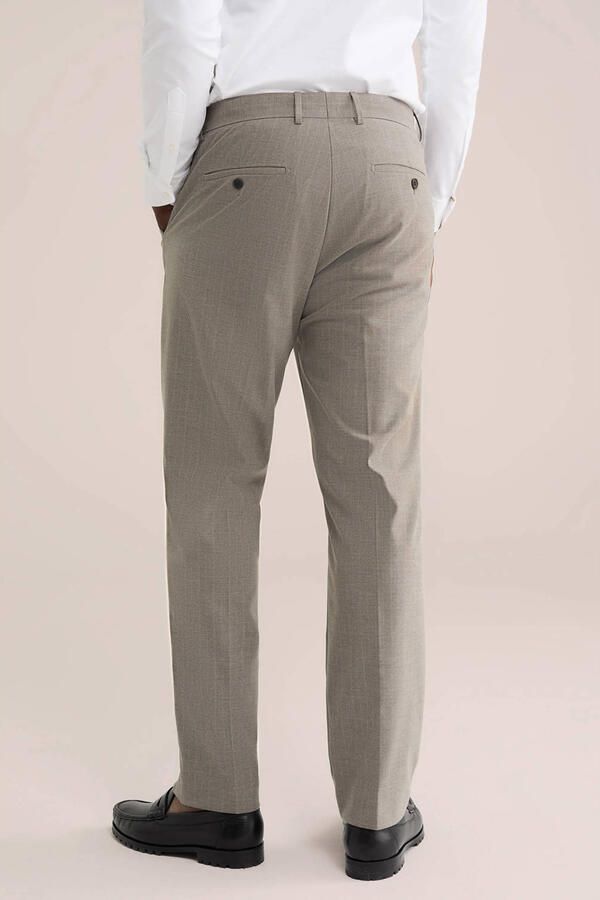 WE Fashion straight leg pantalon donkergrijs - Foto 3