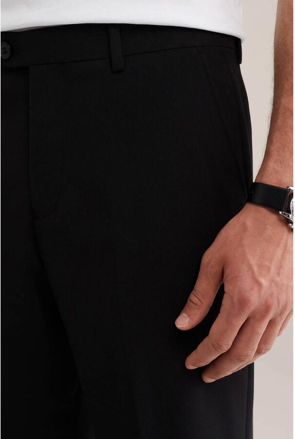 WE Fashion straight leg pantalon zwart - Foto 2