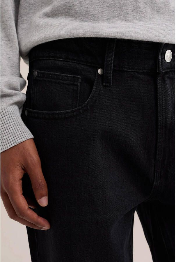 WE Fashion straight leg regular fit jeans black denim - Foto 2
