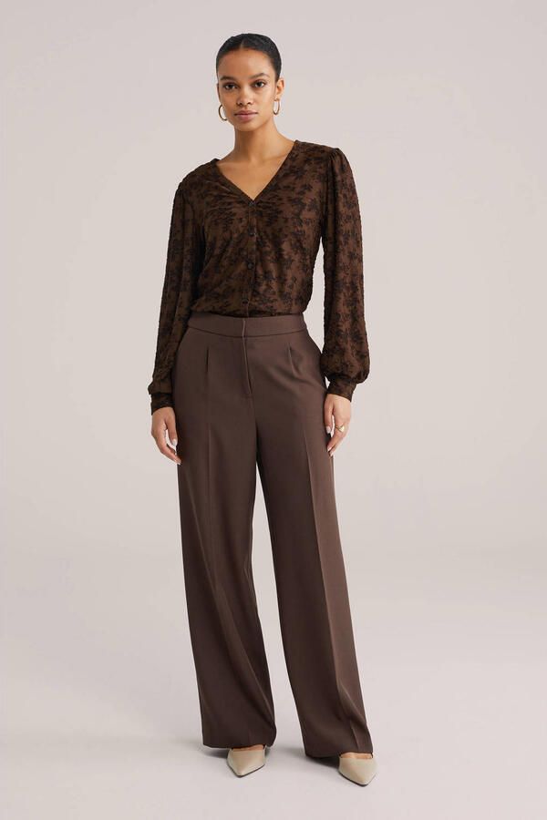 WE Fashion straight regular waist broek - Foto 3