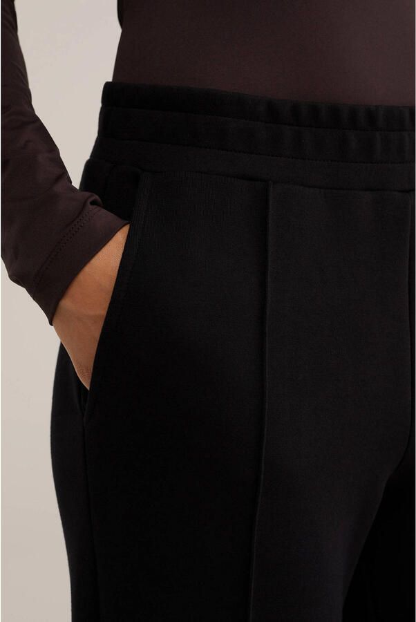 WE Fashion straight regular waist flared broek zwart - Foto 2
