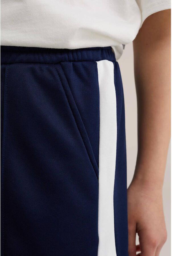 WE Fashion straight sweatshort donkerblauw - Foto 2