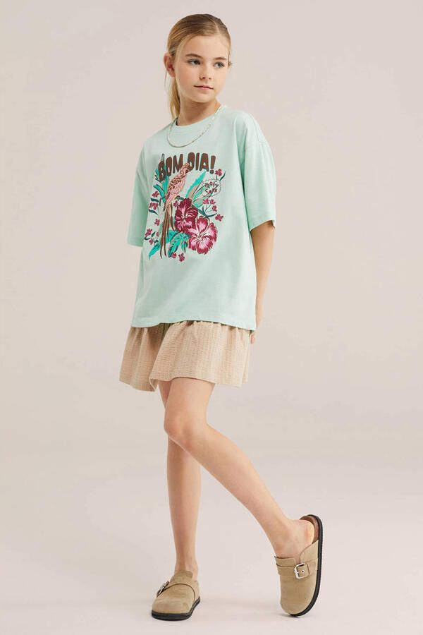 WE Fashion strokenrok beige - Foto 2